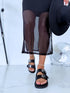 Slippers "JASMINE 462" - black